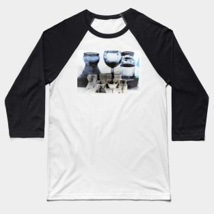 Glass Refraction Reflection Baseball T-Shirt